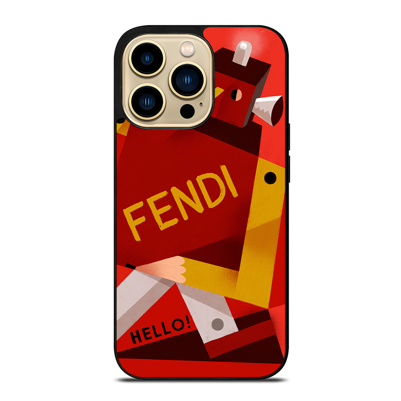 FENDI ROMA KIDS iPhone 14 Pro Max Case Cover